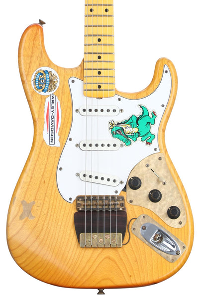 Fender Custom Shop Jerry Garcia Alligator Strat Relic, 1-Piece Rift Sawn Maple Neck, Aged Natural