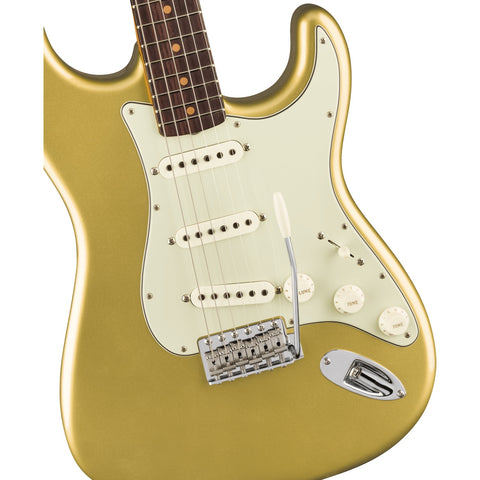 Fender Custom Shop Johnny A. Signature Stratocaster, Round-Laminated 3A Rosewood Fingerboard, Lydian Gold Metallic