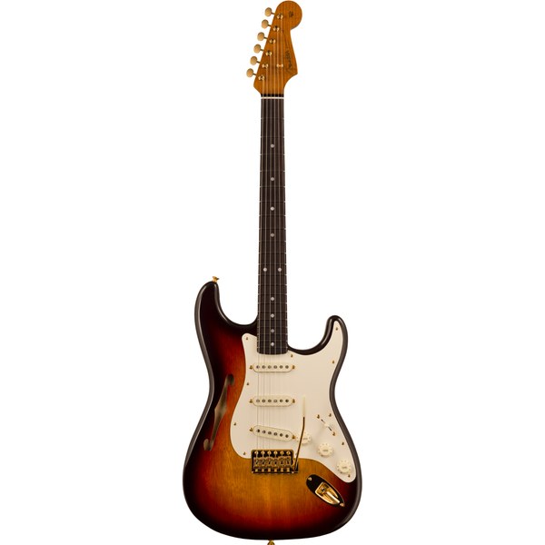 Fender Custom Shop Artisan Korina Stratocaster, Rosewood Fingerboard, Chocolate 3-Color Sunburst