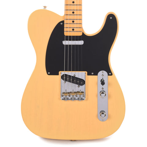Fender Custom Shop 1954 Telecaster DLX Closet Classic, 1-Piece Rift Sawn Maple Neck Fingerboard, Faded Nocaster Blonde