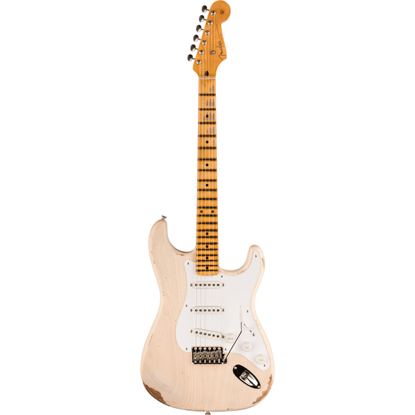 Fender Custom Shop Limited Edition Fat 1954 Stratocaster Relic w/Closet Classic Hardware, Aged White Blonde