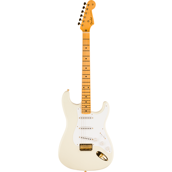 Fender Custom Shop Limited Edition 1954 Hardtail Stratocaster DLX Closet Classic, 1-Piece Quartersawn Maple Neck Fingerboard, India Ivory
