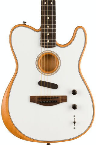 Fender Acoustasonic Player Telecaster in Arctic White