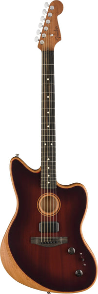 Fender American Acoustasonic Jazzmaster All-Mahogany, Bourbon Burst