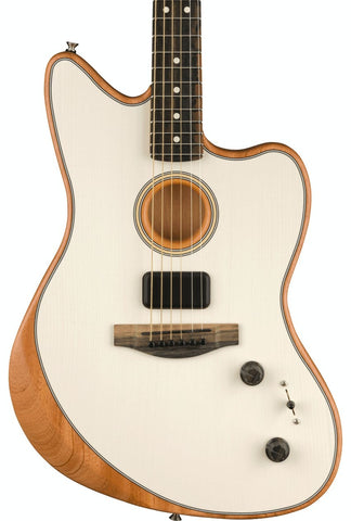 Fender American Acoustasonic Jazzmaster in Arctic White