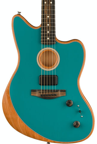Fender American Acoustasonic Jazzmaster in Ocean Turquoise
