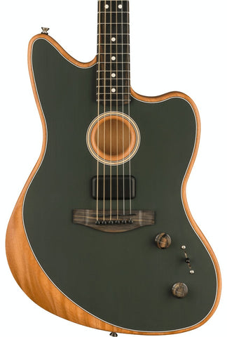 Fender American Acoustasonic Jazzmaster in Tungsten