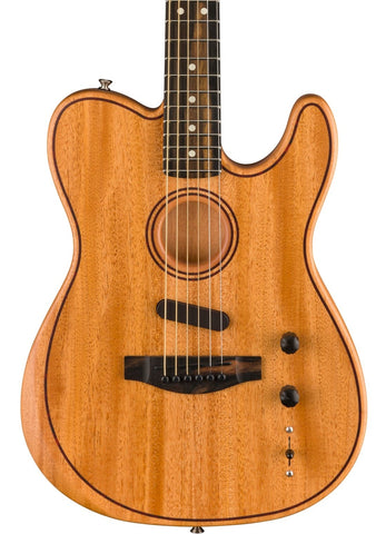 Fender American Acoustasonic Telecaster All-Mahogany in Natural