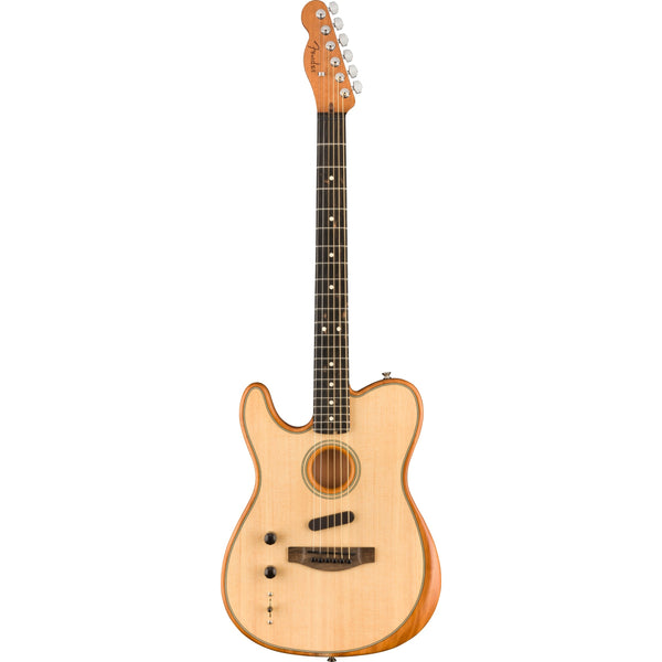 Fender American Acoustasonic Telecaster Left Handed in Natural