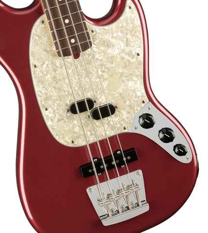 Fender American Performer Mustang Bass RW, Aubergine