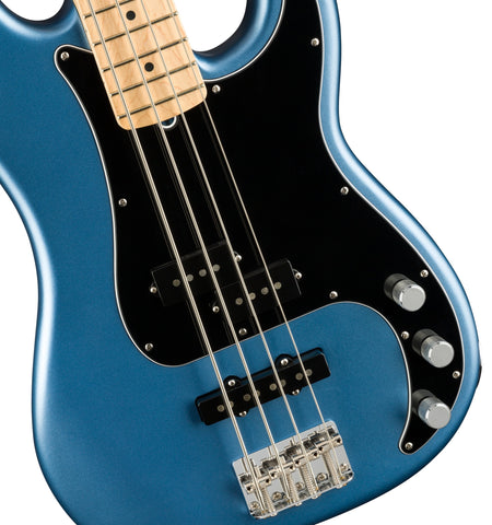 Fender American Performer Precision Bass MN, Satin Lake Placid Blue