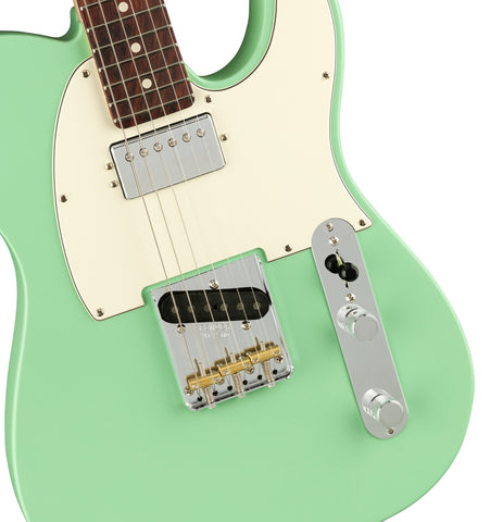 Fender American Performer Telecaster Hum RW, Satin Surf Green