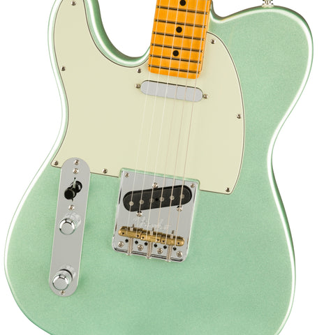 Fender American Pro II Telecaster Left-Hand MN, Mystic Surf Green