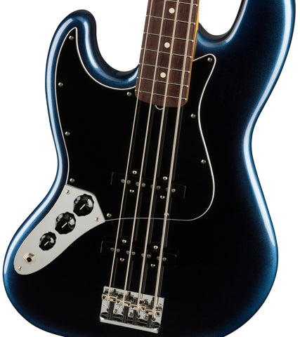 Fender American Professional II Jazz Bass Left-Hand RW, Dark Night