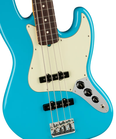 Fender American Professional II Jazz Bass RW, Miami Blue
