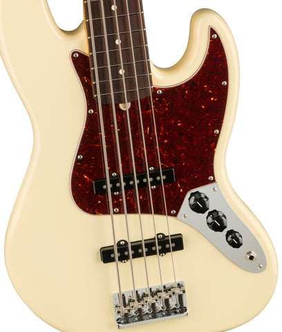 Fender American Professional II Jazz Bass V RW, Olympic White