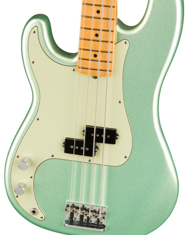 Fender American Professional II Precision Bass Left-Hand MN, Mystic Surf Green