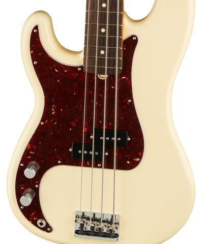Fender American Professional II Precision Bass Left-Hand RW, Olympic White