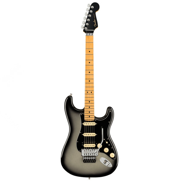 Fender American Ultra Luxe Stratocaster Floyd Rose HSS, Maple Fingerboard, Silverburst