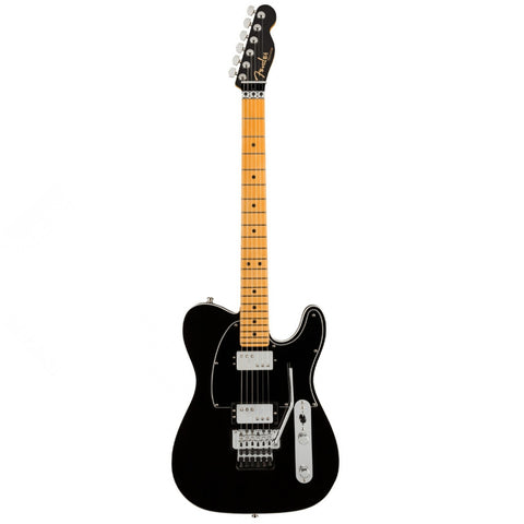 Fender American Ultra Luxe Telecaster HH FR MN, Mystic Black
