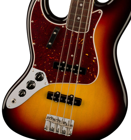Fender American Vintage II 1966 Jazz Bass Left-Hand RW, 3-Color Sunburst