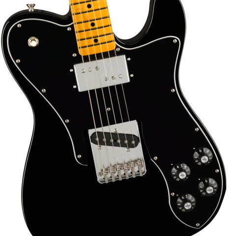 Fender American Vintage II 1977 Telecaster Custom MN, Black