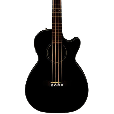 Fender CB-60SCE Acoustic Bass Guitar, Black