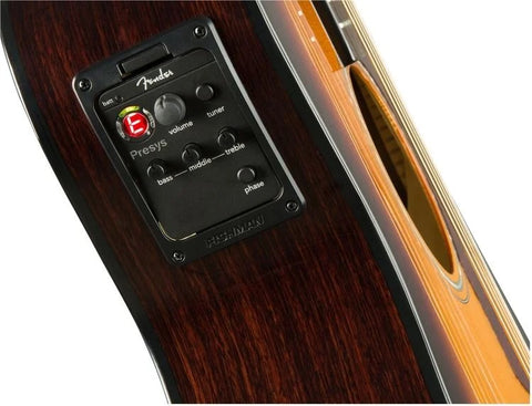 Thiết bị điện tử Fishman Presys cao cấp để cho đầu ra âm thanh tốt hơn và tăng cường kiểm soát