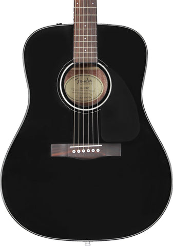 Fender CD-60 Dreadnought V3 Acoustic Guitar, Black