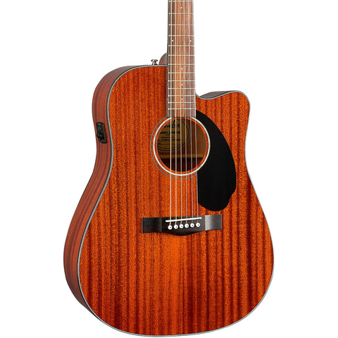 Fender CD-60SCE Dreadnought All-Mahogany Acoustic Guitar