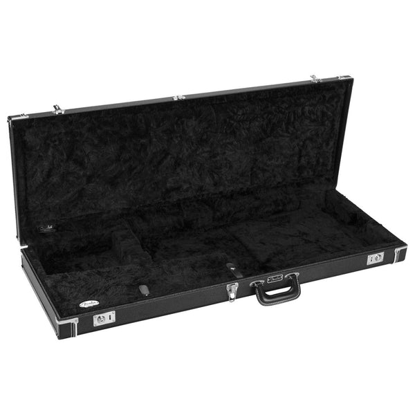Fender Classic Series Wood Case - Mustang-Duo Sonic, Black