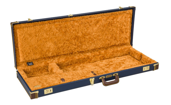Fender Classic Series Wood Case Stratocaster-Telecaster, Navy Blue