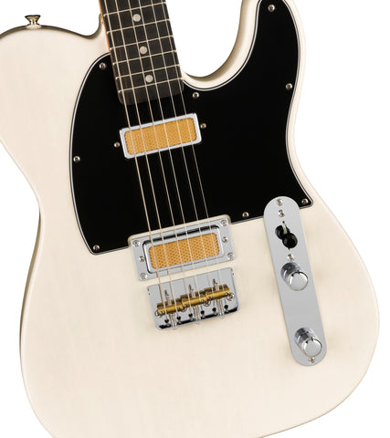 Fender Gold Foil Telecaster Ebony FB, White Blonde