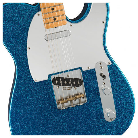 Fender Artist J Mascis Telecaster, Bottle Rocket Blue Flake