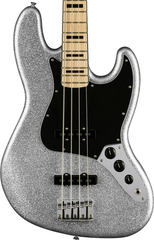 Fender Limited Edition Mikey Way Jazz Bass, Silver Sparkle