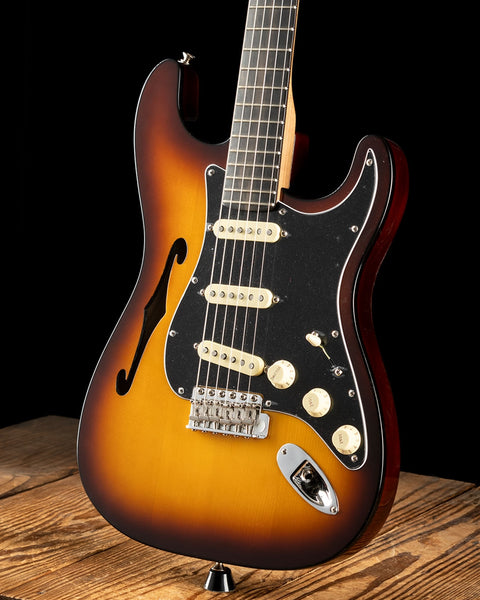 Fender Limited Edition Suona Stratocaster Thinline, Violin Burst