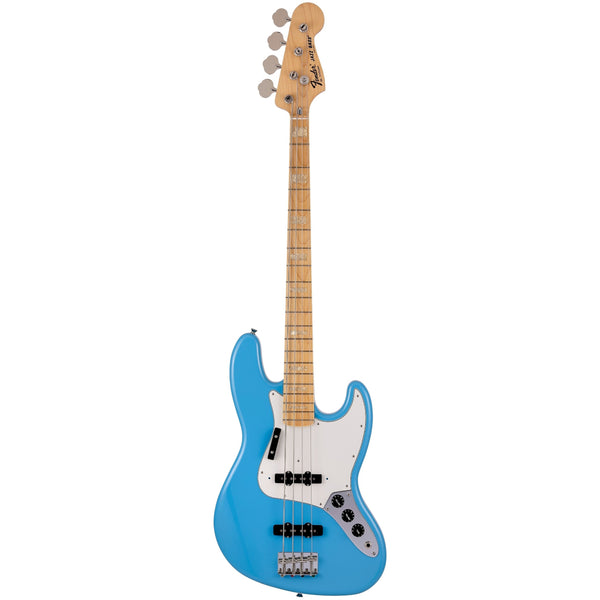 Fender Made in Japan Limited International Color Jazz Bass MN, Maui Blue