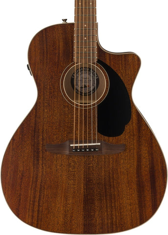 Fender Newporter Special Mahogany Acoustic Guitar, Natural