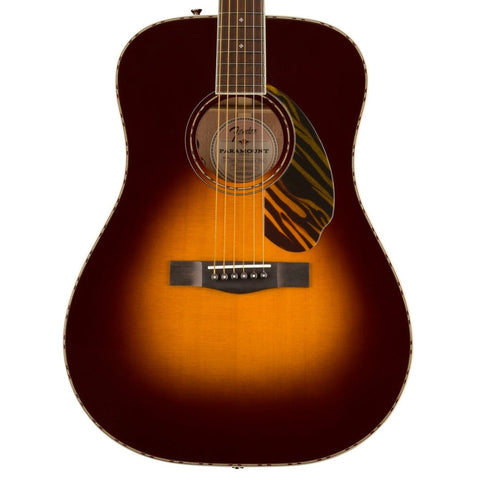 Fender PD-220E Dreadnought Acoustic Guitar, 3-Color Vintage Sunburst