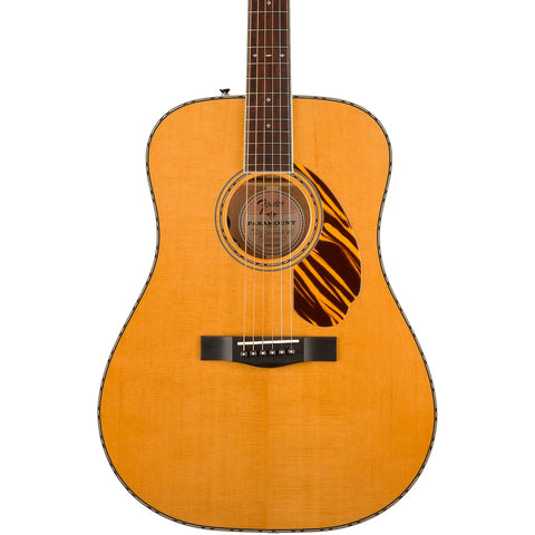 Fender PD-220E Dreadnought Acoustic Guitar, Natural