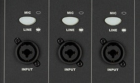 Bốn loa Tweeter tần số cao có khớp nối 2,75" trên Fender Passport Conference Series 2 175W Portable PA System