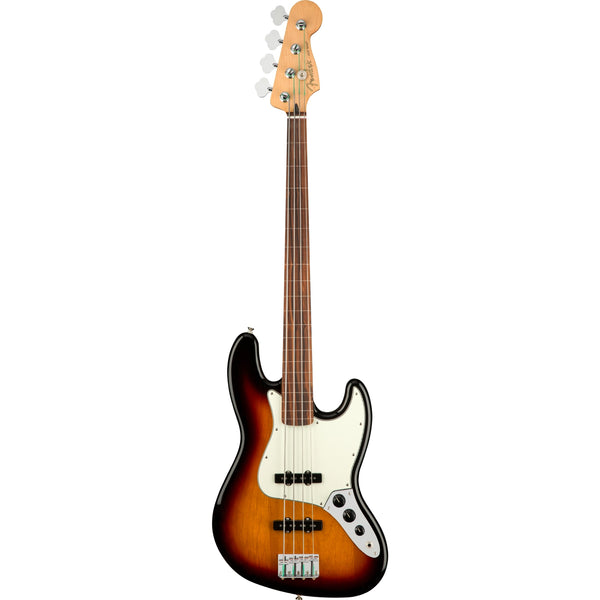 Fender Player Jazz Bass Fretless PF, 3-Color Sunburst