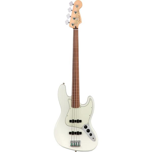 Fender Player Jazz Bass Fretless PF, Polar White