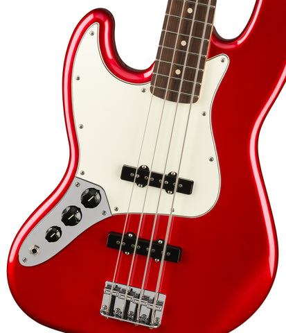 Fender Player Jazz Bass Left-Handed PF, Candy Apple Red