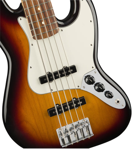Fender Player Jazz Bass V PF, 3-Color Sunburst