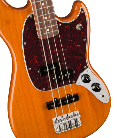 Fender Player Mustang Bass PJ PF, Aged Natural