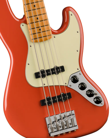 Fender Player Plus Jazz Bass V MN, Fiesta Red