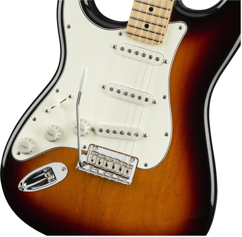 Fender Player Stratocaster Left-Handed MN, 3-Color Sunburst