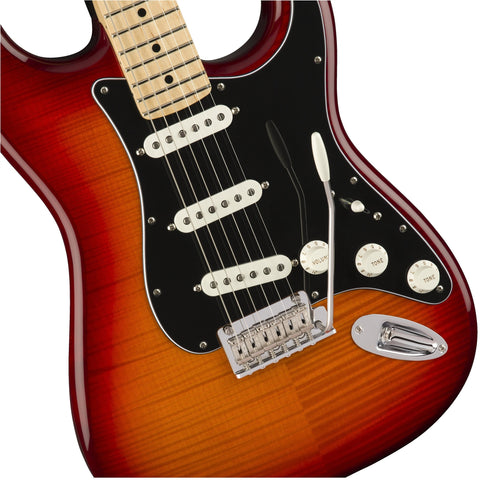 Fender Player Stratocaster Plus Top MN, Aged Cherry Burst