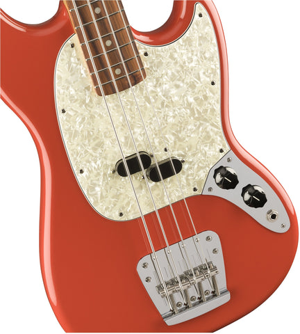 Fender Vintera 60s Mustang Bass PF, Fiesta Red